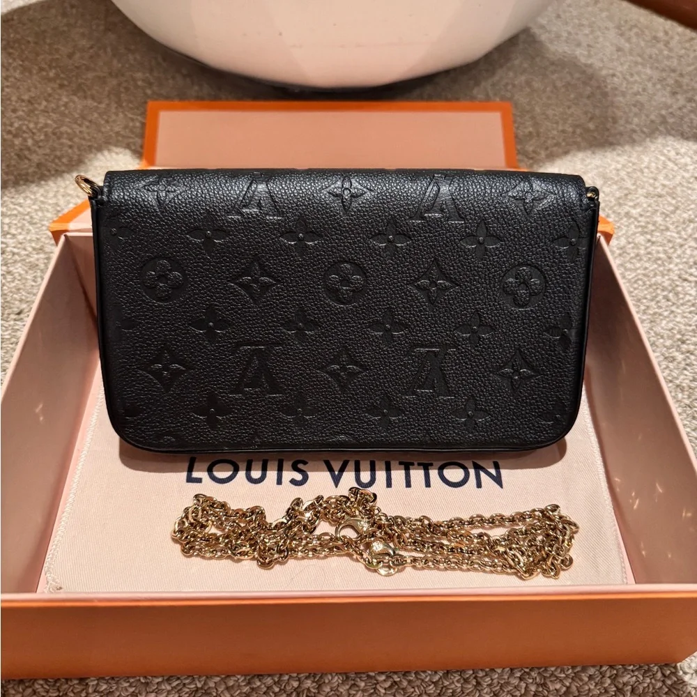 Louis Vuitton Black Pochette Félicie - Picture 3 of 5